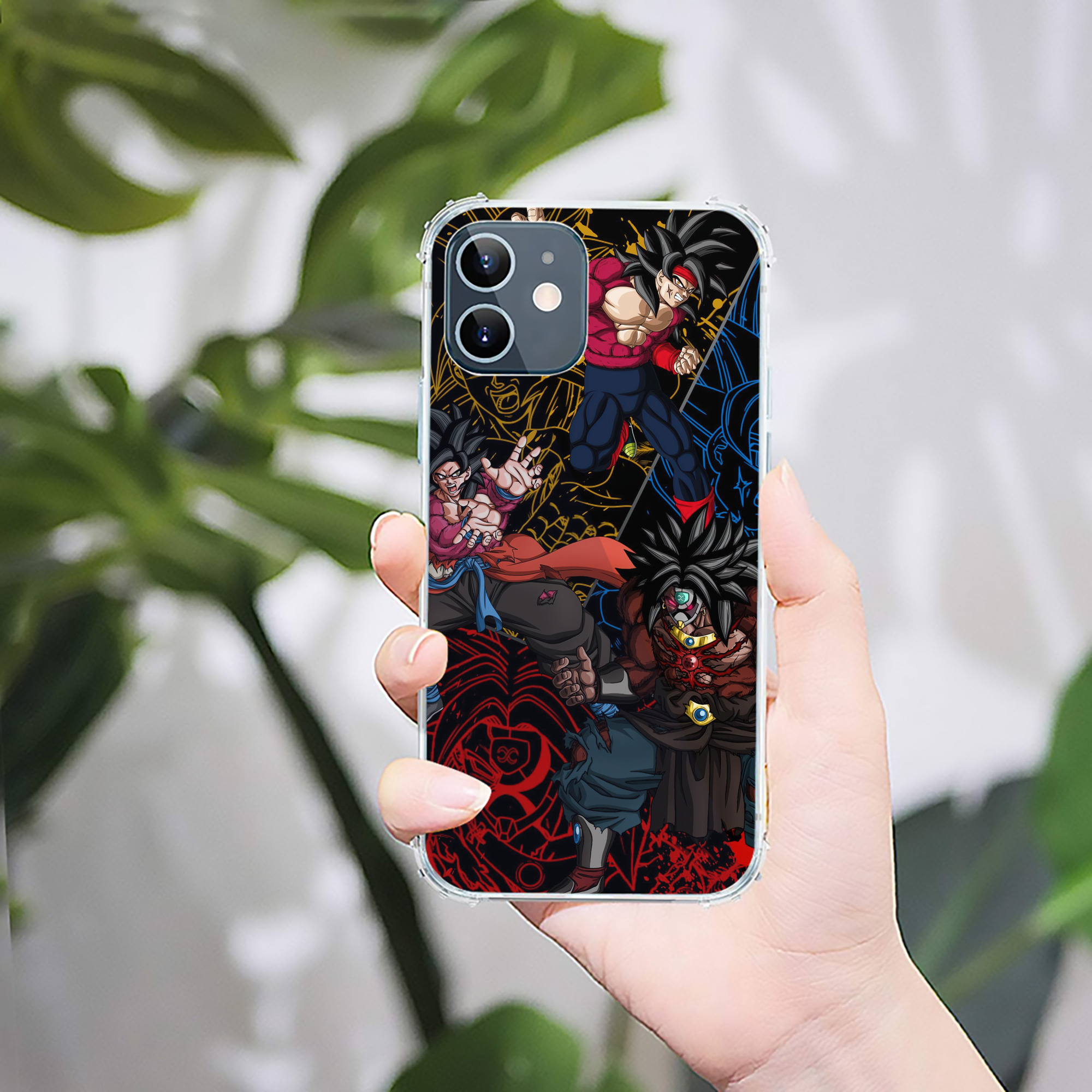 （画像用） ドラゴンボール DRAGON BALL 【iPhone 12シリーズ対応】透明スマホケース（クリアソフトケース）